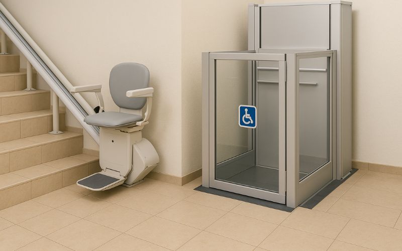 UNI EN 81-40 sicurezza per i servoscala e le piattaforme elevatrici