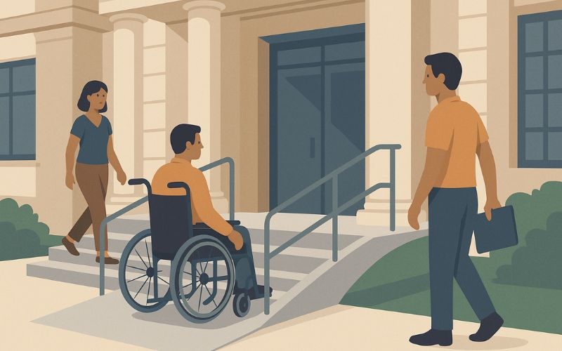 D.P.R. 503/1996: regolamento per eliminazione barriere architettoniche in edifici, spazi e servizi pubblici