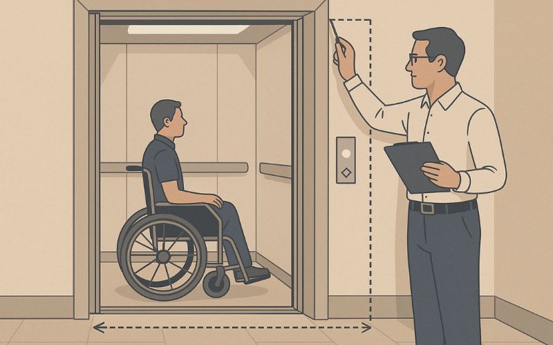 Norma EN 81-70 e sicurezza nella progettazione ascensore