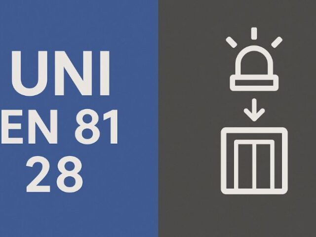 Normativa Tecnica UNI EN 81-28: requisiti tecnici per i sistemi di allarme per ascensori