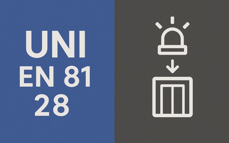 Normativa Tecnica UNI EN 81-28: requisiti tecnici per i sistemi di allarme per ascensori